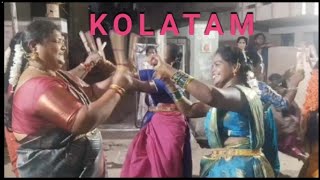 VILLAGE KOLATAM  SRI POLAMAMBA MAHOTSAVAM  VISAKHAPATNAM [upl. by Tomkin384]