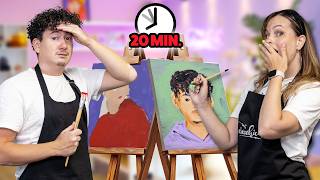 20 MINUTEN ART BATTLE  Schilderen Challenge met Rick [upl. by Combs981]