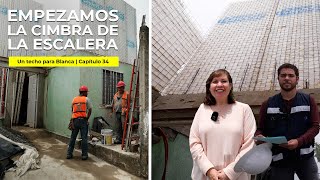 LLEGARON LOS MATERIALES DE LA CIMBRA DE LA ESCALERA  UN TECHO PARA BLANCA  Cap 34 [upl. by Prowel]