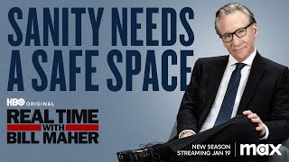 Sanity Needs a Safe Space  Real Time with Bill Maher HBO [upl. by Enattirb]