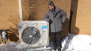 How efficient are our minisplit heat pumps in the winter [upl. by Ennaear]