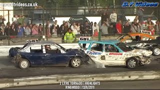 Ringwood Tornado 2011  Banger Racing Highlights  Ringwood Raceway [upl. by Linell]