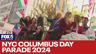 NYC Columbus Day Parade 2024 Street closures route schedule and more [upl. by Bella]