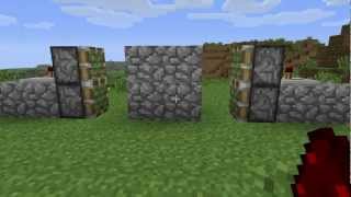 How to create a 2X2 piston door in minecraft  kerk12 [upl. by Llert]