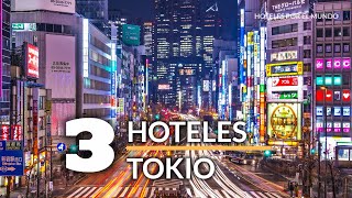 3 Hoteles que debes visitar en Tokio  Japón [upl. by Aima]