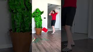 Tree man PRANK on CAT😂 [upl. by Lunseth]