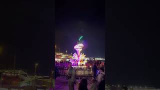 Busy Blackpool Promenade at night [upl. by Doyle]