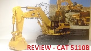 REVIEW  CAT 5110B  Hydraulic Excavator  Norscot 55098 MASSIVE [upl. by Bert]