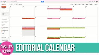 Editorial Calendar  How I Plan Blog amp Youtube Posts  An Organised Mess [upl. by Eeniffar]