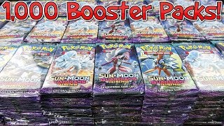 Opening 1000 More Pokemon Booster Packs  Guardians Rising [upl. by Carnes497]