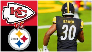 Chiefs vs Steelers Simulation Madden 24 Updated Rosters [upl. by Eiznikam]