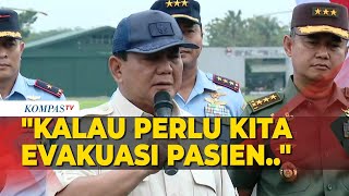 Prabowo Bahas Bantuan untuk Gaza hingga Industri Pertahanan Usai Serahkan Heli H225M ke TNI [upl. by Yrneh]