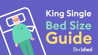 King Single Mattress Size amp Dimensions  Bedshed [upl. by Ronda]