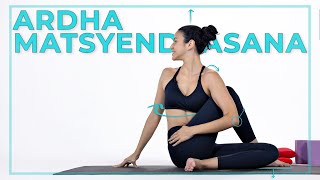 COMO FAZER Ardha Matsyendrasana TUTORIAL COMPLETO [upl. by Lavena]