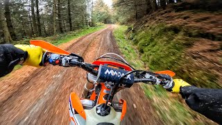 Best Enduro Ride Of The Year Goon Riding Wide Open Trails amp Deep Mud [upl. by Khalin839]