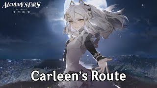 Alchemy Stars HeartThrobbing Divination Event Story Carleens Route [upl. by Dagney]