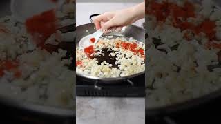 ¡Fideua con Fideo Fino en 1 Minuto 😋 Receta Rápida [upl. by Llenol307]