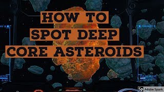 Spotting Void Opal Deep Core Asteroids Easy in Elite Dangerous [upl. by Asseneg]