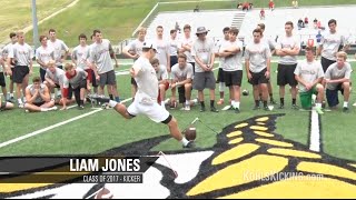 Liam Jones  Kansas Football Commit  Kicker [upl. by Naro196]