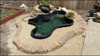 BUILDING A KOI POND IN MY BACKYARD PART 2 [upl. by Colier]