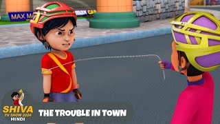 The Trouble in Town  शिवा  Full Episode 89  Funny Action Cartoon  Shiva TV Show 2024 Hindi [upl. by Peder]