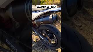 Yamaha WR 125 Supermoto White 🤍 shorts yamaha wr125 wr [upl. by Margette]