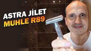 Mühle R89 ve Astra jilet ile tıraş deneyimi [upl. by Dez26]