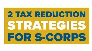 LLC vs S Corp  2 Tax Reduction Strategies for Scorps different than anything else youll hear [upl. by Nyrad82]