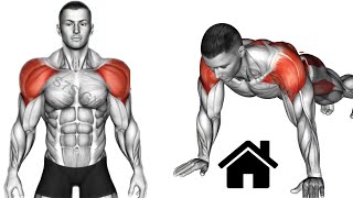 Build Shoulder Strength At Home 🏠 [upl. by Ahsineg]