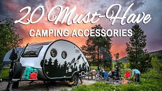 20 Musthave Camping Accessories for RV owners [upl. by Nithsa]