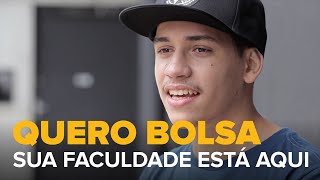 Quero Bolsa  Sua Faculdade Está Aqui [upl. by Galligan806]