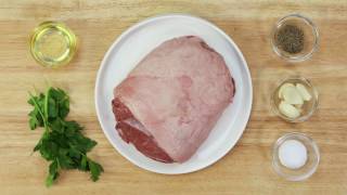 Simply Roasted Lamb with Mint Gremolata  Price Chopper HowTo [upl. by Brien]