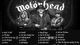 Motorhead Greatest Hits Album 2022  Best Songs Of Motorhead Playlist 2022 [upl. by Hamilah693]