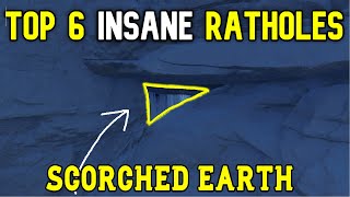 TOP 6 BEST Scorched Earth Ratholes On ARK Survival Ascended [upl. by Nerrak]