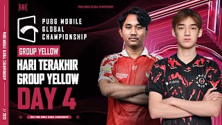 ID 2023 PMGC League  Group Yellow Day 4  PUBG MOBILE Global Championship [upl. by Narine]