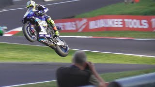 Cadwell Park Crashes amp Highlights British Superbikes BSB Test Day 24824 [upl. by Appolonia970]