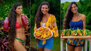 5 Meals I Eat Every Week 🍉 Easy Juicy amp Nutritious Raw Vegan Summer Recipes for Health amp Wellness 🥭 [upl. by Cutty]