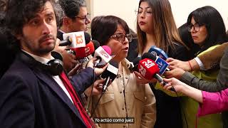 Ministra Vocera de la Corte Suprema “En las decisiones que se adoptan la regla es la objetividad” [upl. by Elodia]