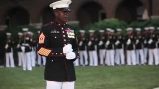 Sergeant Major of the Marine Corps retires New Sergeant Major takes his post [upl. by Nahpos]