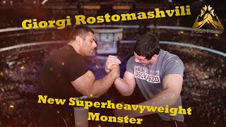 Giorgi Rostomashvili New Monster In Heavyweight Category TrainingampFights [upl. by Aikcir821]