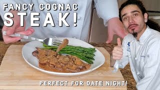 EASY and Fancy Cognac Steak Sauce [upl. by Annelg]