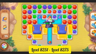 Gardenscapes  Level 8251  Level 8275   All Puzzles  Gameplay PART  380 [upl. by Lisa]