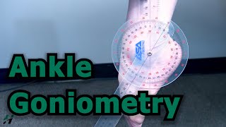 Ankle Goniometry [upl. by Zebaj791]