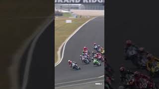 A superb start from Locatelli 👌  2024 AustralianWorldSBK 🇦🇺 [upl. by Nuhs]