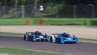 Great overtake from Dimitri Enjalbert in the 17 Pegasus Racing Ligier JS P4 during the imolaheat [upl. by Ennirak]