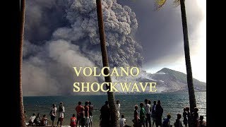 SHOCKWAVE OF VOLCANO ERUPTION [upl. by Kcirded]