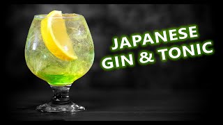 How To Make The Perfect Japanese Gin amp Tonic Cocktail [upl. by Alih370]