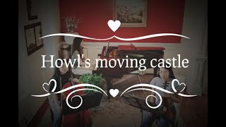 Howls Moving CastleMerry go round of life cover by The EL Trio [upl. by Savannah]