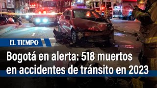 Accidentes viales en Bogotá ¿por qué ocurren  El Tiempo [upl. by Petula]