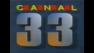 Canal 33  CCRTVCCMA  proves  10091988 [upl. by Kenon]